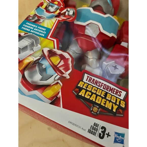 Transformers Rescue Bots Academy Mega Mighties Heatwave the Fire-Bot 10-Inch Bot - Picture 7 of 8